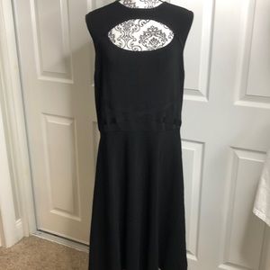 Lane Bryant Black Criss Cross Open Chest 18/20